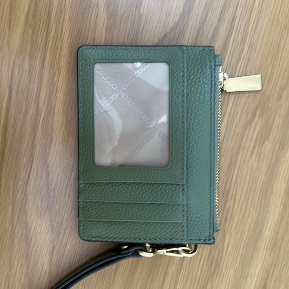 Army green Michael Kors wristlet wallet - Picture 4 of 7
